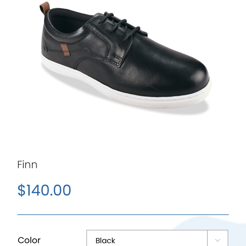 Men's Black Leather Shoes